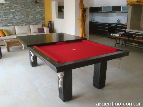 Fotos de mesa de pool c/tapa living comedor en Mar del Plata