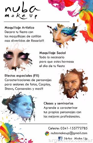 Maquillaje artístico en Rosario