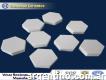 Hexagonal de cerámica esteras como revestimientos de desgaste de cerámica compuesto