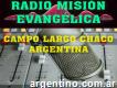 Radio Misión Evangélica Campo Largo Chaco Argentina