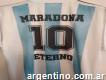 Camisetas originales homenaje Maradona