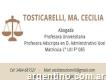 Estudio Jurídico. María Cecilia Tosticarelli